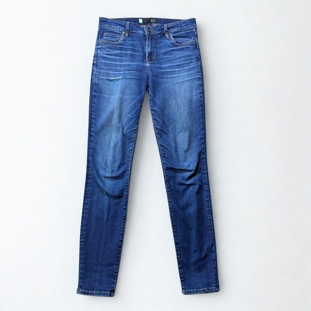 Kut From The Kloth Mia High Rise Skinny Jeans Womens 6 Blue Stretch Denim